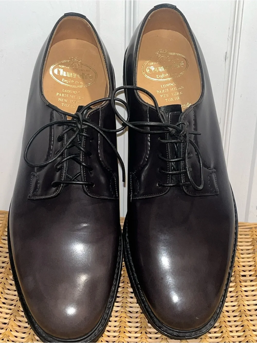 CHURCH’S Shannon derby with rubber crepe sole Custom Grade England
